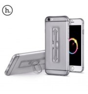 1 PIECE HOCO 5.5 INCH SOFT TRANSPARENT TPU PHONE COVE RING BUCKET CASE FOR IPHONE 6 PLUS /