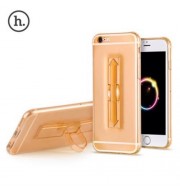 1 PIECE HOCO 5.5 INCH SOFT TRANSPARENT TPU PHONE COVE RING BUCKET CASE FOR IPHONE 6 PLUS /