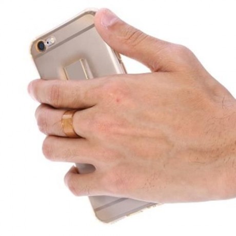 1 PIECE HOCO 5.5 INCH SOFT TRANSPARENT TPU PHONE COVE RING BUCKET CASE FOR IPHONE 6 PLUS /