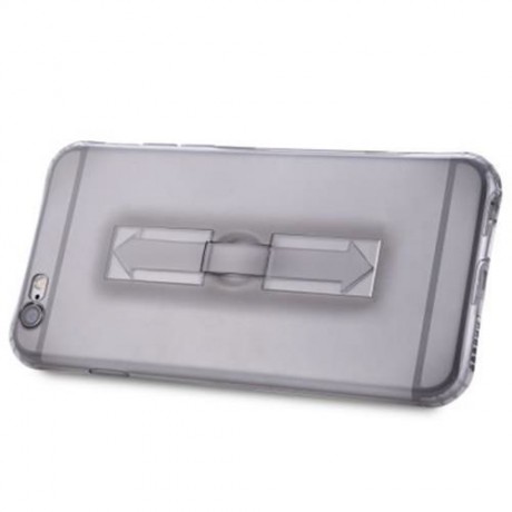 1 PIECE HOCO 4.7 INCH SOFT TRANSPARENT TPU PHONE COVE RING BUCKET CASE FOR IPHONE 6 / 6S (