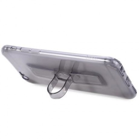 1 PIECE HOCO 4.7 INCH SOFT TRANSPARENT TPU PHONE COVE RING BUCKET CASE FOR IPHONE 6 / 6S (