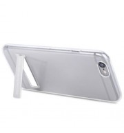HOCO 5.5 INCH TRANSPARENT TPU PHONE COVER MAGNETIC STAND PROTECTIVE CASE FOR IPHONE 6 PLUS