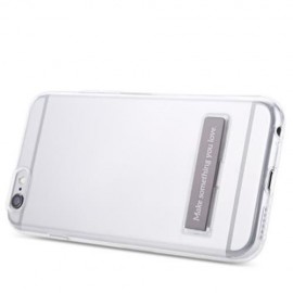 HOCO 5.5 INCH TRANSPARENT TPU PHONE COVER MAGNETIC STAND PROTECTIVE CASE FOR IPHONE 6 PLUS