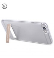 HOCO 5.5 INCH TRANSPARENT TPU PHONE COVER MAGNETIC STAND PROTECTIVE CASE FOR IPHONE 6 PLUS