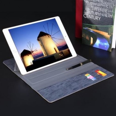 HOCO 13 INCH UNIVERSAL LEATHER PAD PROTECTIVE PUNCH BAG COVER WITH HOLDER FOR IPAD PRO / A