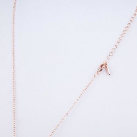 GEOMETRIC DESIGN CRYSTAL EMBELLISHED PENDANT NECKLACE FOR WOMEN (COLORFUL)