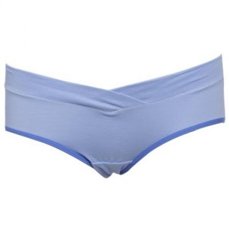 COTTON PURE COLOR BREATHABLE U-SHAPE LOW WAIST BRIEFS FOR PREGNANT WOMEN (#12)