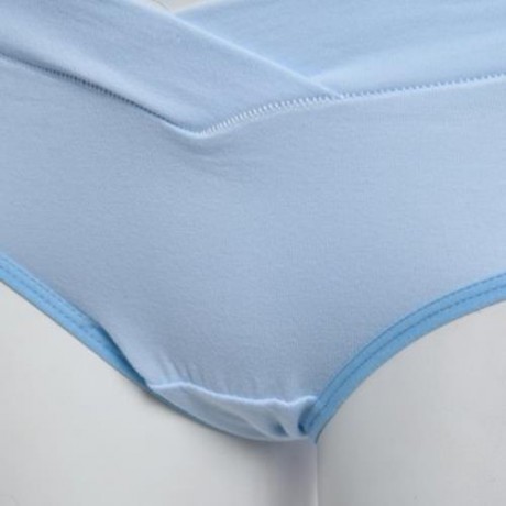 COTTON PURE COLOR BREATHABLE U-SHAPE LOW WAIST BRIEFS FOR PREGNANT WOMEN (#11)