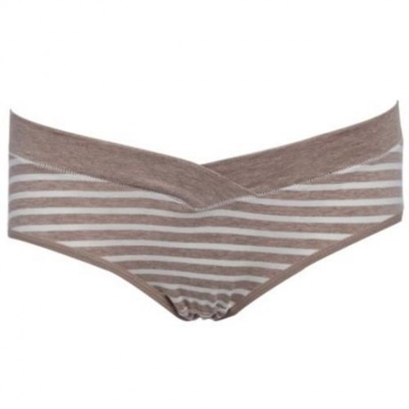 COTTON PURE COLOR BREATHABLE U-SHAPE LOW WAIST BRIEFS FOR PREGNANT WOMEN (#9)
