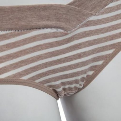 COTTON PURE COLOR BREATHABLE U-SHAPE LOW WAIST BRIEFS FOR PREGNANT WOMEN (#9)