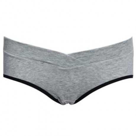 COTTON PURE COLOR BREATHABLE U-SHAPE LOW WAIST BRIEFS FOR PREGNANT WOMEN (#6)