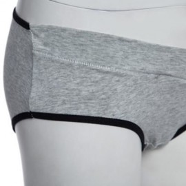 COTTON PURE COLOR BREATHABLE U-SHAPE LOW WAIST BRIEFS FOR PREGNANT WOMEN (#6)