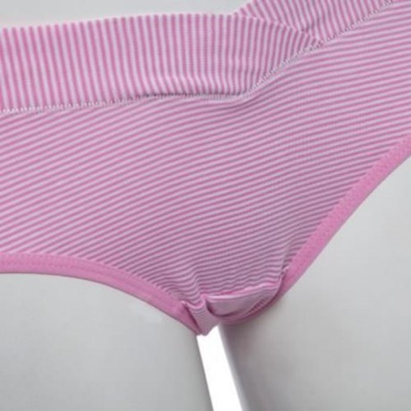 COTTON PURE COLOR BREATHABLE U-SHAPE LOW WAIST BRIEFS FOR PREGNANT WOMEN (#4)