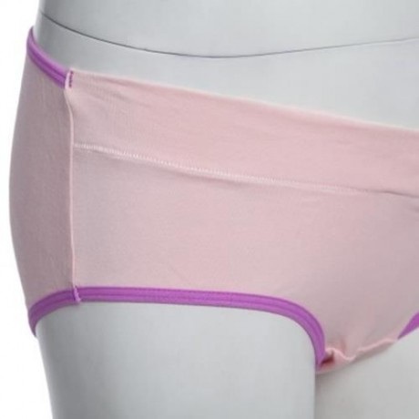 COTTON PURE COLOR BREATHABLE U-SHAPE LOW WAIST BRIEFS FOR PREGNANT WOMEN (#3)
