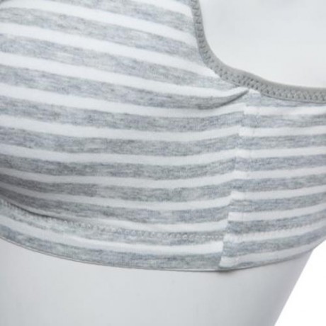 COTTON PURE COLOR BREATHABLE WIRE FREE NURSING BRA FOR PREGNANT WOMEN (#11)