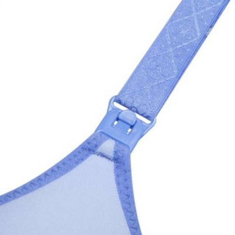 COTTON PURE COLOR BREATHABLE WIRE FREE NURSING BRA FOR PREGNANT WOMEN (#10)