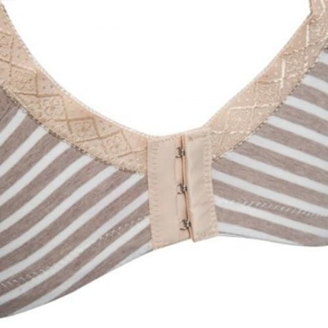 COTTON PURE COLOR BREATHABLE WIRE FREE NURSING BRA FOR PREGNANT WOMEN (#7)