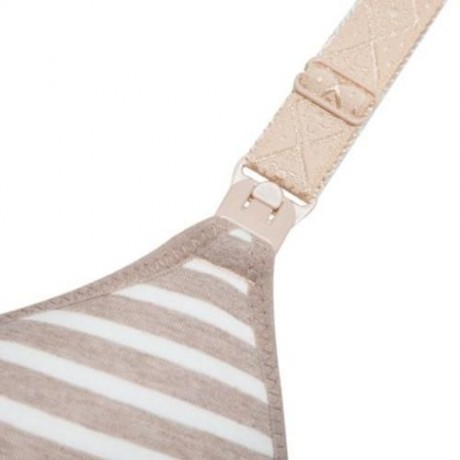 COTTON PURE COLOR BREATHABLE WIRE FREE NURSING BRA FOR PREGNANT WOMEN (#7)