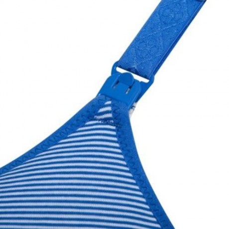 COTTON PURE COLOR BREATHABLE WIRE FREE NURSING BRA FOR PREGNANT WOMEN (#6)