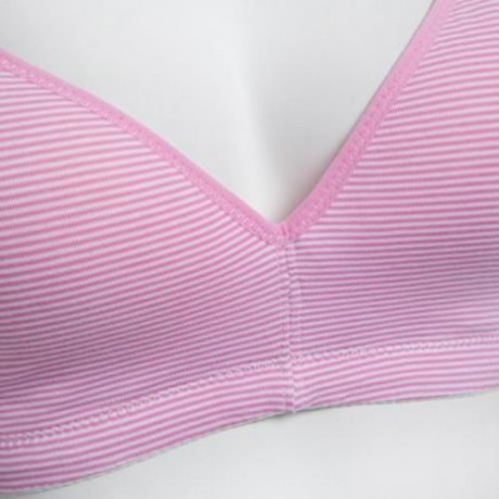 COTTON PURE COLOR BREATHABLE WIRE FREE NURSING BRA FOR PREGNANT WOMEN (#4)