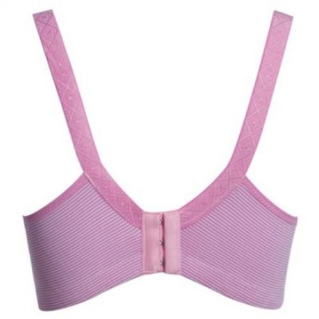 COTTON PURE COLOR BREATHABLE WIRE FREE NURSING BRA FOR PREGNANT WOMEN (#4)