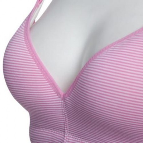 COTTON PURE COLOR BREATHABLE WIRE FREE NURSING BRA FOR PREGNANT WOMEN (#4)