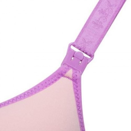 COTTON PURE COLOR BREATHABLE WIRE FREE NURSING BRA FOR PREGNANT WOMEN (#3)