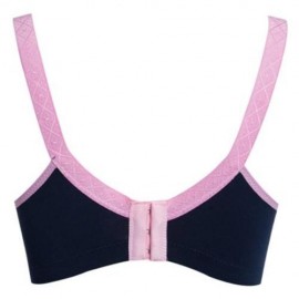 COTTON PURE COLOR BREATHABLE WIRE FREE NURSING BRA FOR PREGNANT WOMEN (#1)