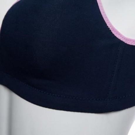 COTTON PURE COLOR BREATHABLE WIRE FREE NURSING BRA FOR PREGNANT WOMEN (#1)