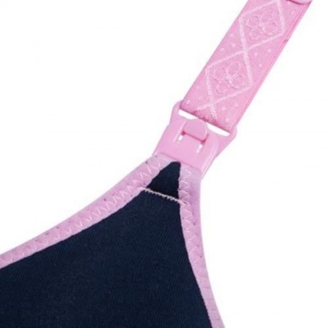 COTTON PURE COLOR BREATHABLE WIRE FREE NURSING BRA FOR PREGNANT WOMEN (#1)