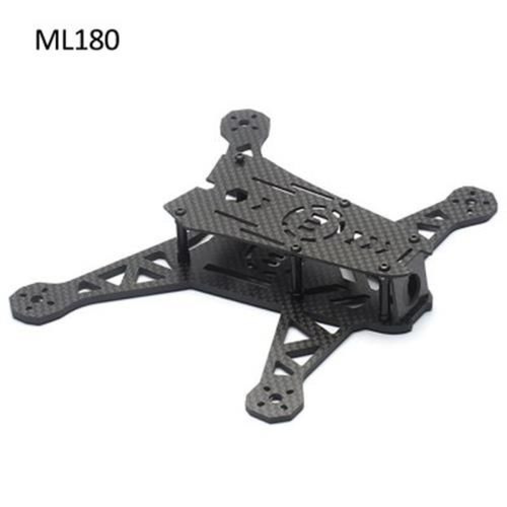 LISAMRC ML180 CARBON FIBER MULTICOPTER FRAME KIT (BLACK)