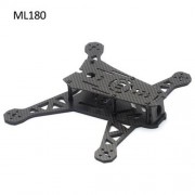 LISAMRC ML180 CARBON FIBER MULTICOPTER FRAME KIT (BLACK)