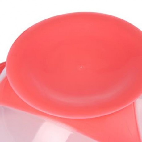 3PCS BRIGHT COLOR BABIES SKIDPROOF BOWL WITH SUCTION CUP ASSIST TEMPERATURE SENSING SPOON 