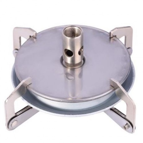 CAMPING GAS BURNER MINI STOVE HEAD (SILVER WHITE)