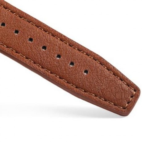 NAVIFORCE NF 9063M MALE QUARTZ WATCH BLACK CASE CALENDAR DISPLAY DIAL LEATHER BAND WRISTWA