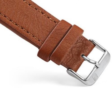 NAVIFORCE NF 9063M MALE QUARTZ WATCH BLACK CASE CALENDAR DISPLAY DIAL LEATHER BAND WRISTWA