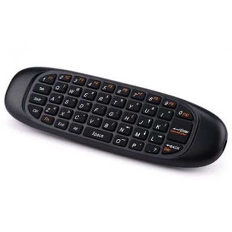 C120 ALL-IN-ONE 2.4GHZ AIR MOUSE QWERTY KEYBOARD REMOTE CONTROLLER WITH NANO USB RECEIVER 