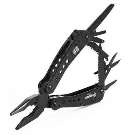 HOT SALE GANZO G201B MULTI TOOL PLIERS WITH MULTI SPECIFICATION SCREWDRIVER (BLACK)