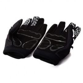 QEPAE WINTER PROTECTION THICKEN LONG FINGERS GOLVES WITH SKULL PATTERN FOR OUTDOOR BIKE RI