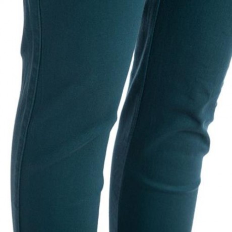 COTTON BLEND PREGNANT WOMEN PANTS (BLACKISH GREEN)