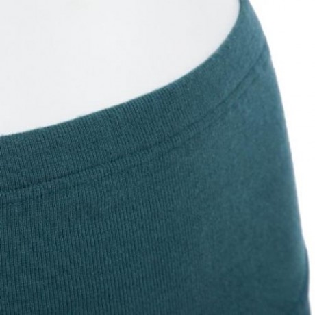 COTTON BLEND PREGNANT WOMEN PANTS (BLACKISH GREEN)