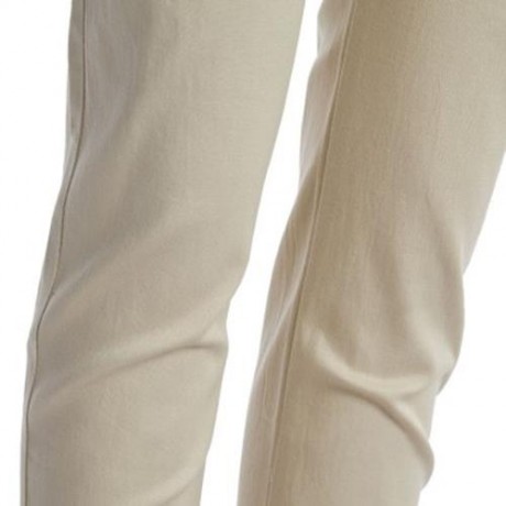 COTTON BLEND PREGNANT WOMEN PANTS (KHAKI)