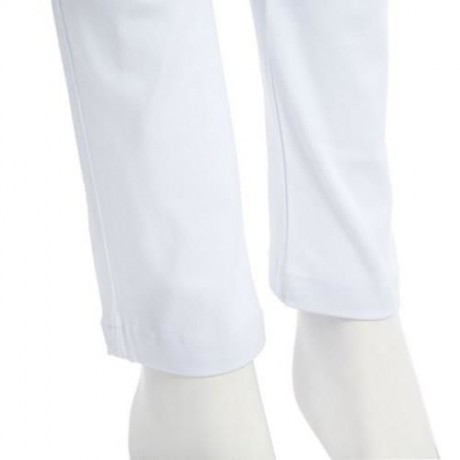 COTTON BLEND PREGNANT WOMEN PANTS (WHITE)