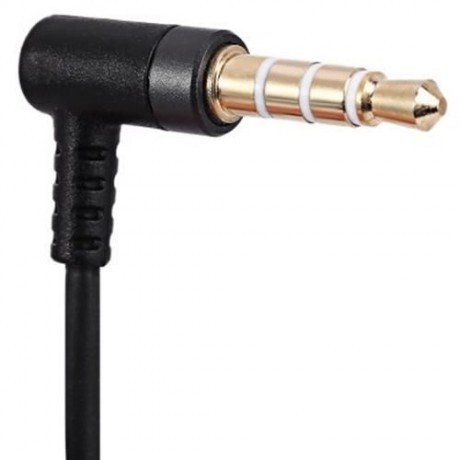 JBM MJ007 SUPER BASS STEREO HEADSETS 3.5MM PLUG BULLET EARPHONES WITH MIC (BLACK)