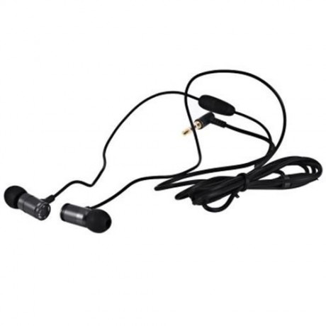 JBM MJ007 SUPER BASS STEREO HEADSETS 3.5MM PLUG BULLET EARPHONES WITH MIC (BLACK)