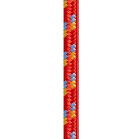 1M TYPE C COLORFUL NYLON BRAIDED TYPE C TRANSFER DATA SYNC CABLE CHARGING CORD LINE (RED)