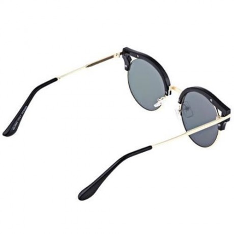 FASHION ROUND FRAME LENSES SUNGLASSES ANTI UV400 OUTDOOR ACCESSORIES (#5)