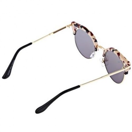 FASHION ROUND FRAME LENSES SUNGLASSES ANTI UV400 OUTDOOR ACCESSORIES (#2)