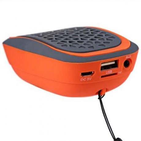 Y - 15 PORTABLE WIRELESS BLUETOOTH 3.0 SOUND BOX MUSIC STEREO HANDS FREE SPEAKER (ORANGE)