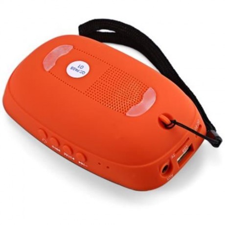 Y - 15 PORTABLE WIRELESS BLUETOOTH 3.0 SOUND BOX MUSIC STEREO HANDS FREE SPEAKER (ORANGE)